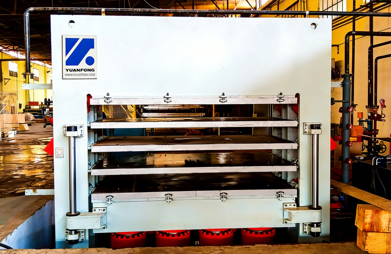 多层模压门压机